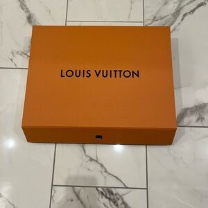 Authentic Louis Vuitton Signature Orange Box
